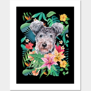 Tropical Pumi Dog Posters and Art